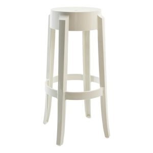 Kartell Charles Ghost Jakkara / Baarijakkara Valkoinen 75 Cm