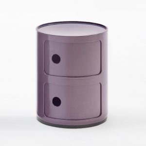 Kartell Componibili Säilytyskaluste 2 Lokeroa Violetti