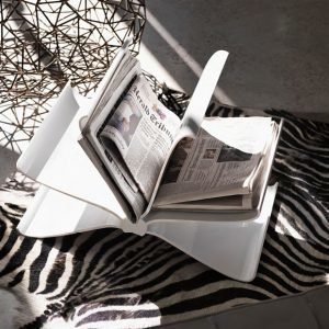 Kartell Front Page Lehtiteline Valkoinen