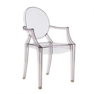 Kartell Lou Lou Ghost Tuoli Harmaa