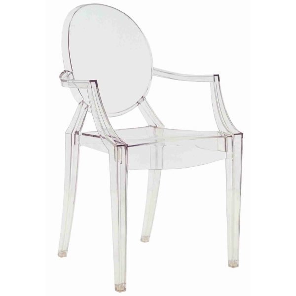 Kartell Louis Ghost Tuoli Läpinäkyvä