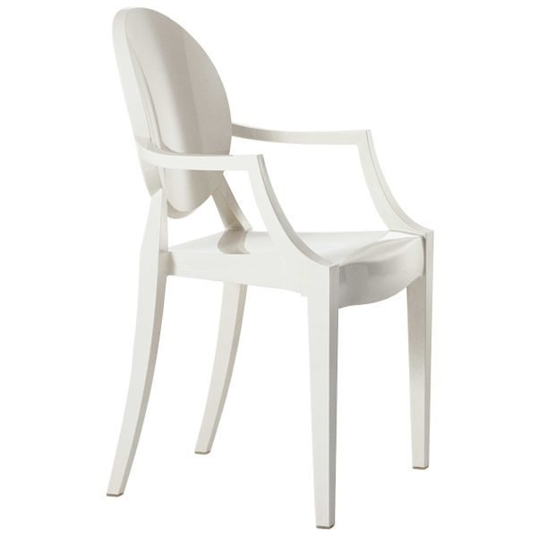 Kartell Louis Ghost Tuoli Valkoinen