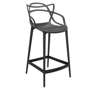 Kartell Masters Baarijakkara Musta Korkea 75 Cm