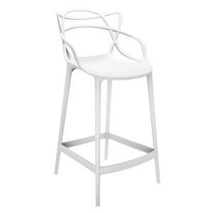 Kartell Masters Baarijakkara Valkoinen Matala 65 Cm