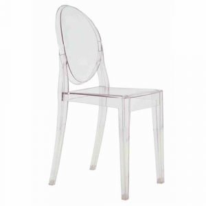 Kartell Victoria Ghost Tuoli Läpinäkyvä