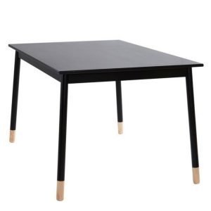 Kinna Ruokapöytä 90x140 Cm Musta