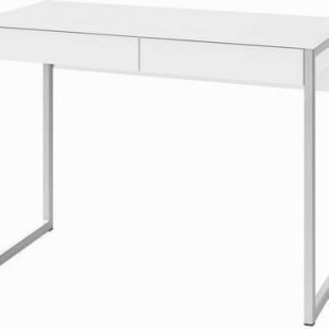 Kirjoituspöytä Aleksis 76.5x101.6x40 cm valkoinen
