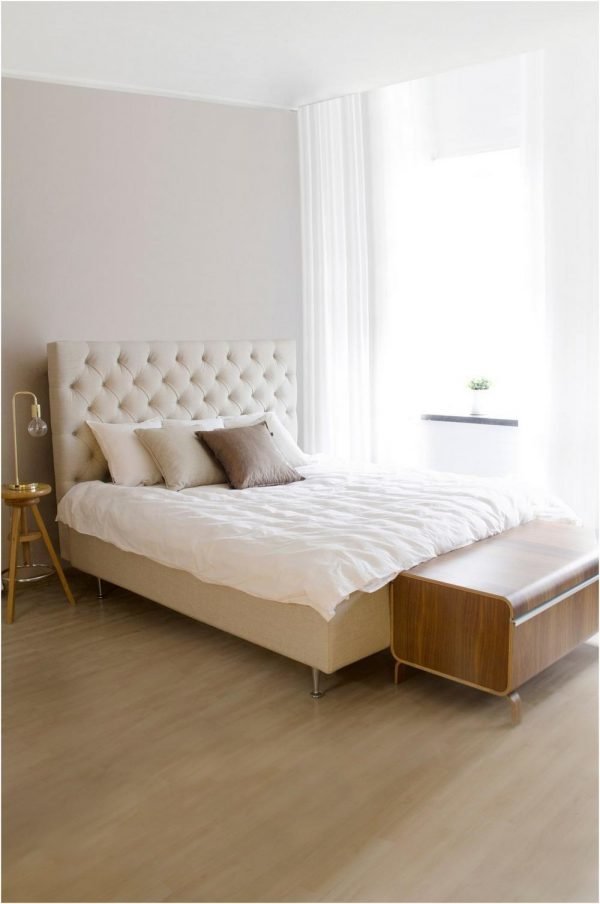 Lectus First Sänky Medium Beige Luonnonvärinen 120 Cm