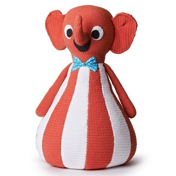 Littlephant Crochet Säkkituoli Punainen