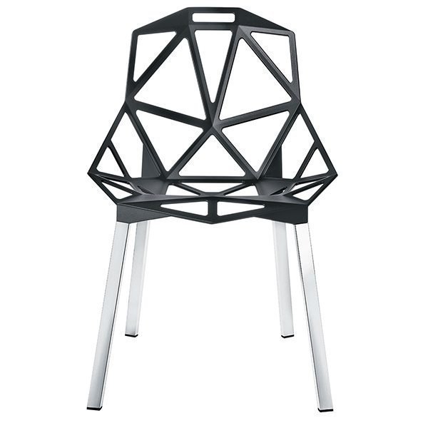 Magis Chair One Tuoli Antrasiitti Kiillotetut Alumiinijalat