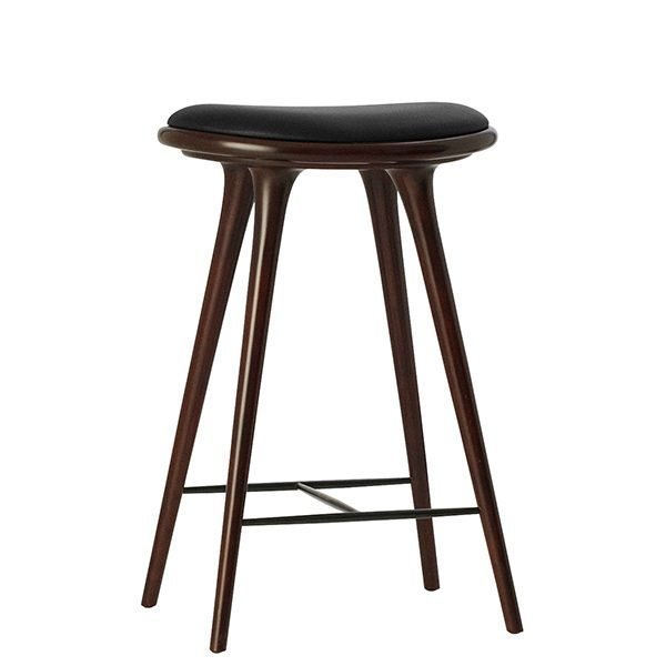 Mater High Stool Jakkara Tummaksi Petsattu Pyökki 69 Cm