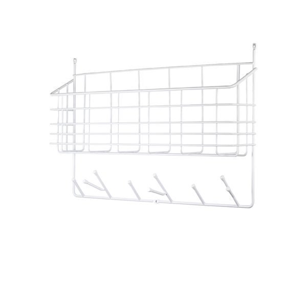 Maze Mitten Shelf Kori / Vaatekoukut Valkoinen