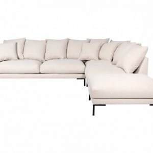 Mondial L-Sohva Oikea Beige