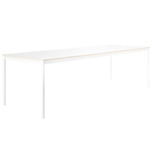 Muuto Base Pöytä Laminaatti Vanerireunalla Valkoinen 190x85 Cm