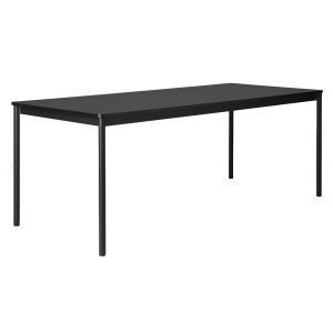 Muuto Base Ruokapöytä Musta 250x90 Cm