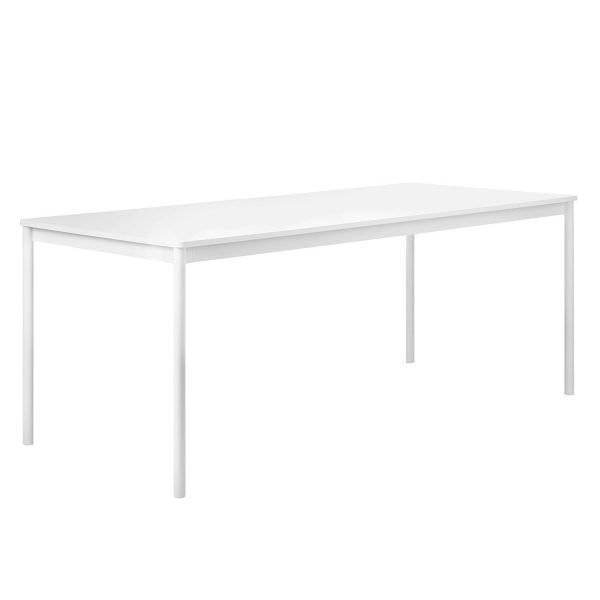 Muuto Base Ruokapöytä Valkoinen 250x90 Cm