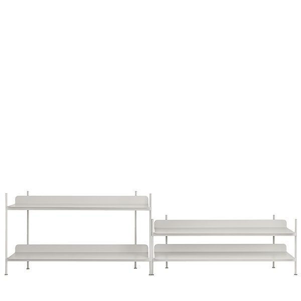 Muuto Compile Hylly Configuration 5 Harmaa