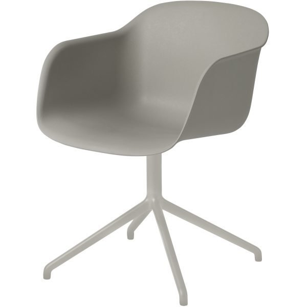 Muuto Fiber Swivel Tuoli Harmaa