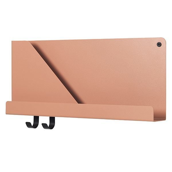 Muuto Folded Hylly Vaalea Terracotta Pieni