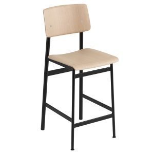 Muuto Loft Baarituoli Musta Tammi 65 Cm