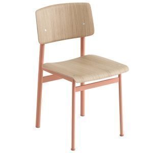 Muuto Loft Tuoli Roosa Tammi