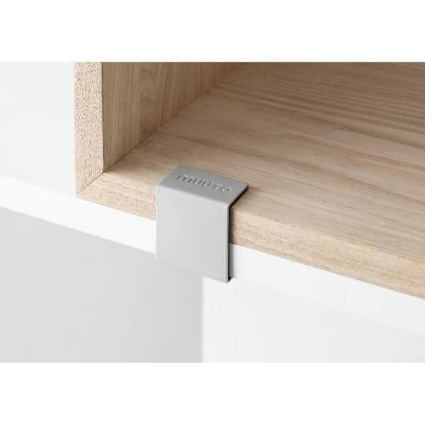 Muuto Mini Stacked Hyllypidike Harmaa 5 Kpl