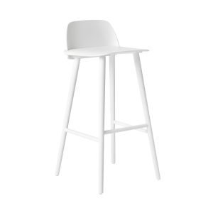 Muuto Nerd Baarijakkara H75 Valkoinen