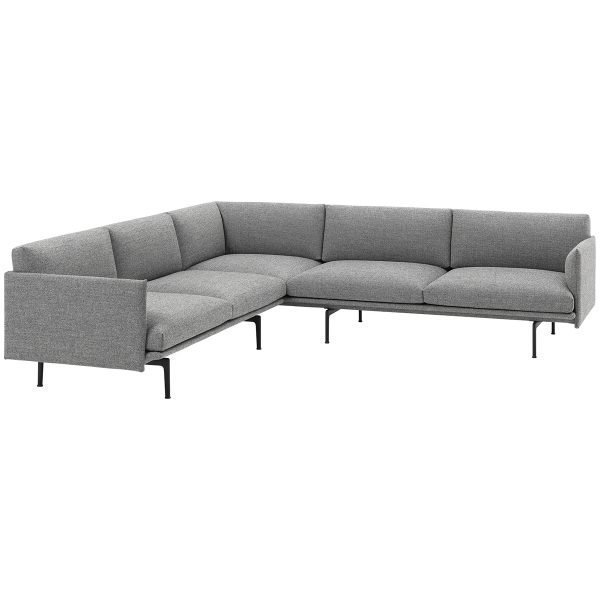 Muuto Outline Kulmasohva Kvadrat Fiord 961