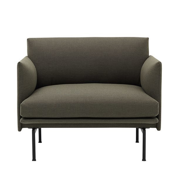 Muuto Outline Nojatuoli Kvadrat Fiord 961