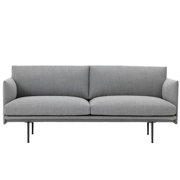 Muuto Outline Sohva 2-Istuttava Kvadrat Fiord 961