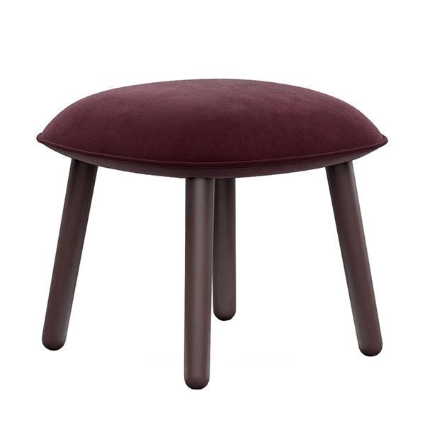 Normann Copenhagen Ace Rahi Velour Tummanpunainen