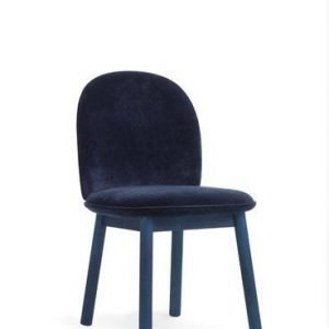 Normann Copenhagen Ace tuoli velour tummansininen