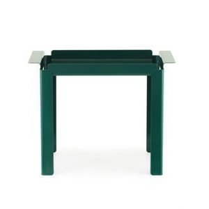Normann Copenhagen Box pöytä sininen/vihreä 33x60cm