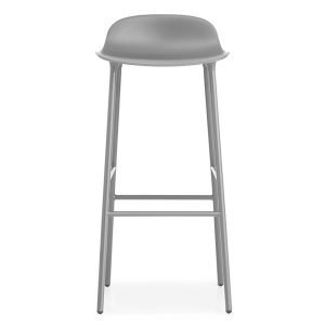 Normann Copenhagen Form Baarituoli Harmaa / Steel 75 Cm