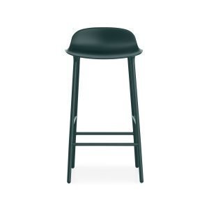 Normann Copenhagen Form Baarituoli Vihreä / Steel 65 Cm