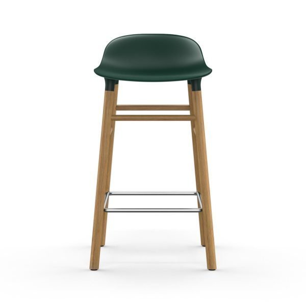 Normann Copenhagen Form Baarituoli Vihreä / Tammi 65 Cm