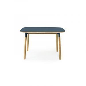 Normann Copenhagen Form Pöytä Sininen / Tammi 120x120 Cm