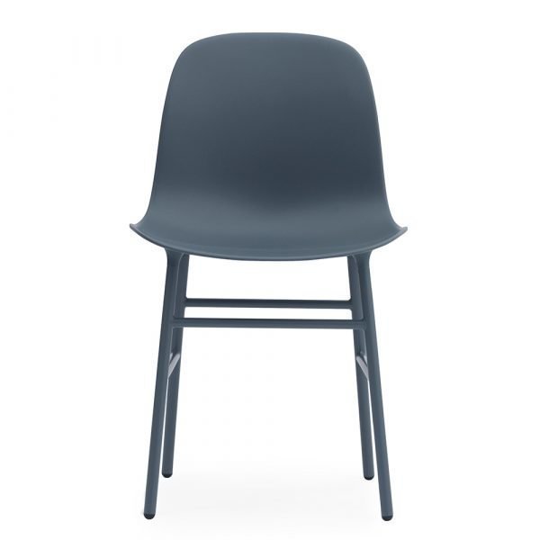 Normann Copenhagen Form Tuoli Sininen / Teräs