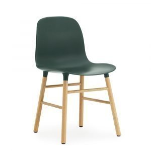 Normann Copenhagen Form Tuoli Vihreä / Tammi