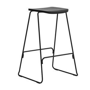 Normann Copenhagen Just Barstool Baarijakkara Selkänojaton Musta 65 Cm