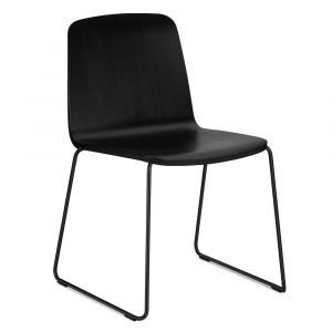 Normann Copenhagen Just Chair Pinottava Tuoli Musta / Musta / Musta