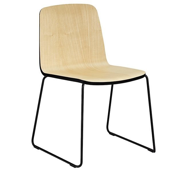 Normann Copenhagen Just Chair Tuoli Saarni / Musta