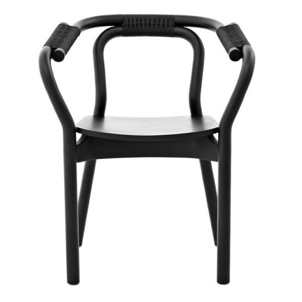 Normann Copenhagen Knot Tuoli Musta / Musta