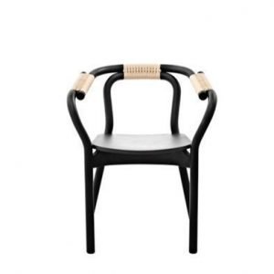 Normann Copenhagen Knot Tuoli musta/puu