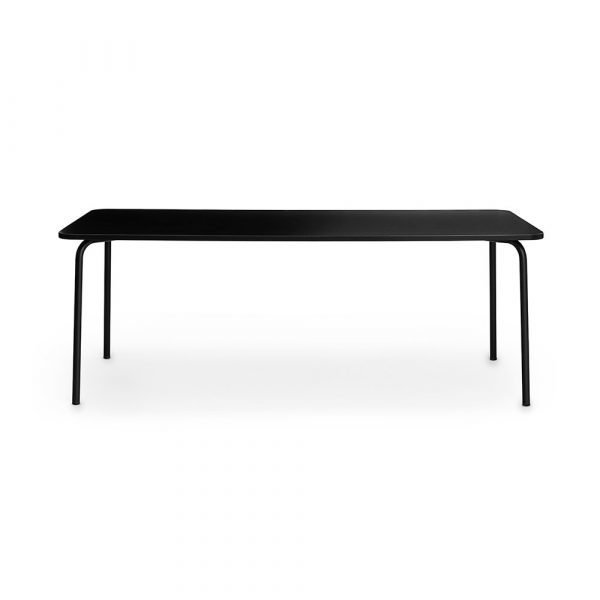 Normann Copenhagen My Table Pöytä Musta 200x74x90 Cm