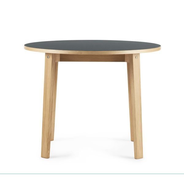 Normann Copenhagen Slice Linoleum Pöytä Harmaa Ø95 Cm