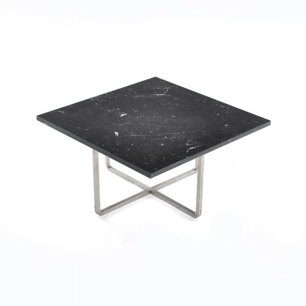 Ox Denmarq Ninety Sohvapöytä Marquina / Teräs 60x60x30 Cm