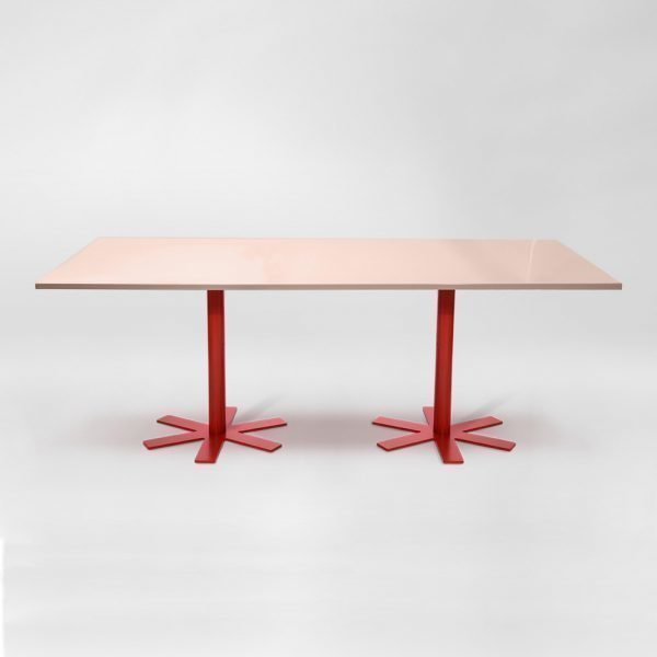 Petite Friture Parrot Pöytä Vaaleanpunainen 90x200 Cm