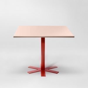 Petite Friture Parrot Pöytä Vaaleanpunainen 90x90 Cm