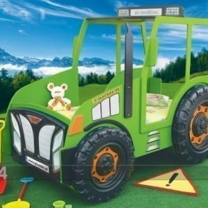Plastiko Lasten Sänkysarja Traktori 90x180 Cm